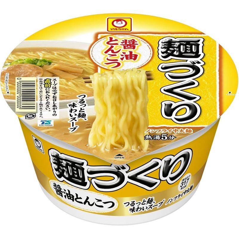 マルちゃん 麺づくり 醤油とんこつ 89g×12個