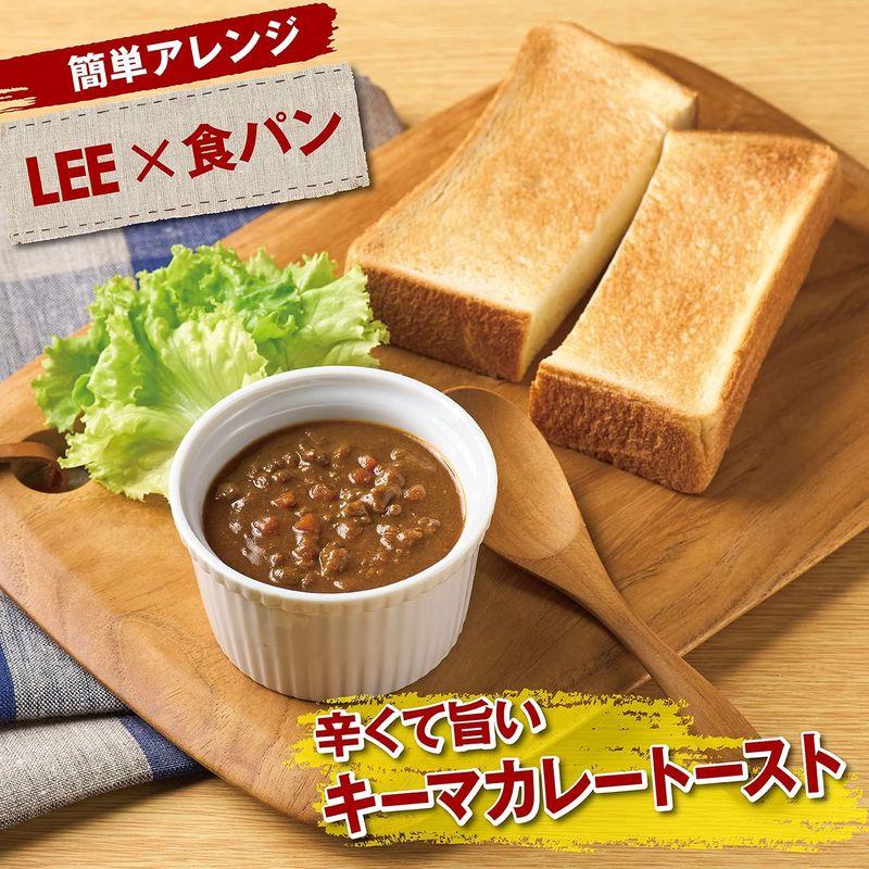 グリコ LEEガーリックキーマカレー 辛さ×12倍 150g×10個