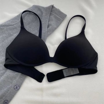 日本超細旦輕薄透氣無鋼圈舒適聚攏文胸小胸內衣少女光面無痕胸罩