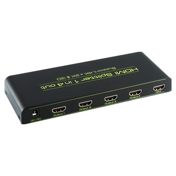 Alanview HDMI 4K2K 一進四出分配器 v1.4 VK104C  1個