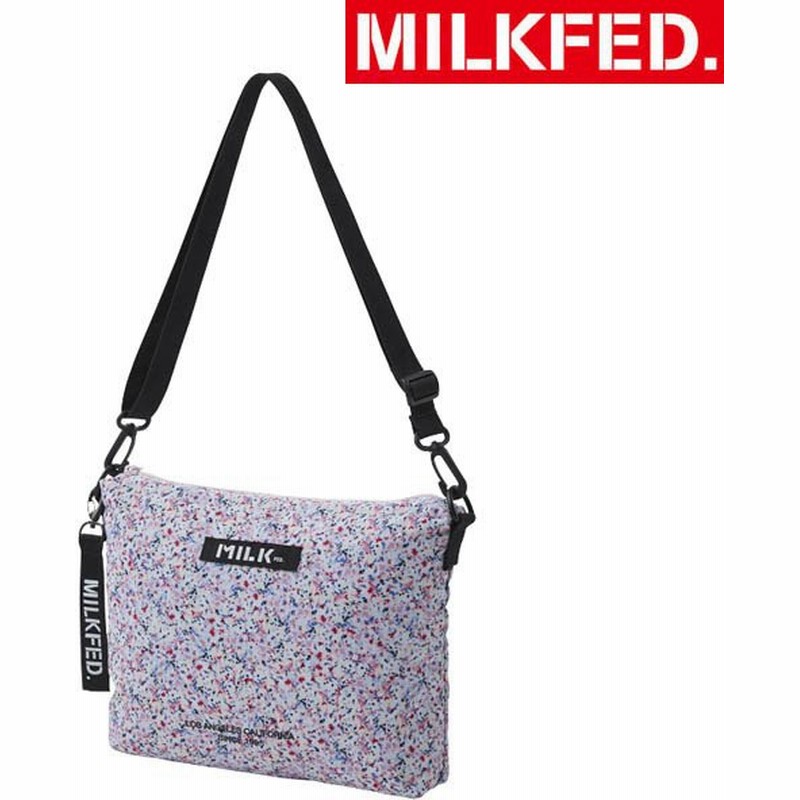 ショルダーバッグ バッグ ミルクフェド Milkfed Multicolor Logo Shoulder Bag サコッシュ バッグ マルチカラー 通販 Lineポイント最大0 5 Get Lineショッピング