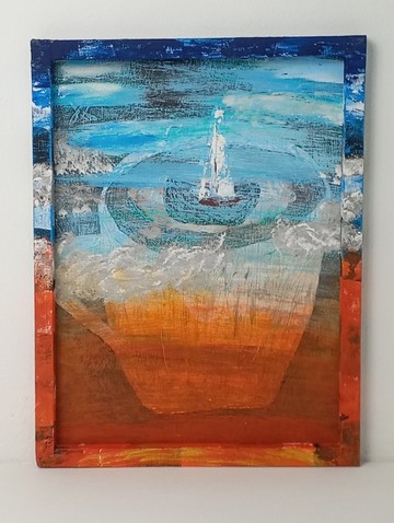 繪畫、手繪板、早晨咖啡