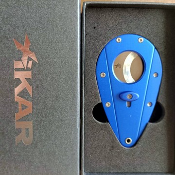 【現貨附發票】正品 美國XIKAR  Xi1 Cutters 雪茄剪 (440C不銹鋼、洛式硬度達到57等級) 藍色款