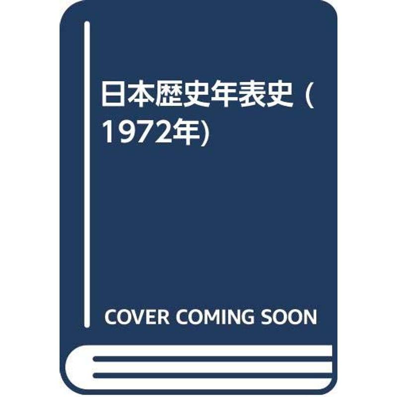 日本歴史年表史 (1972年)