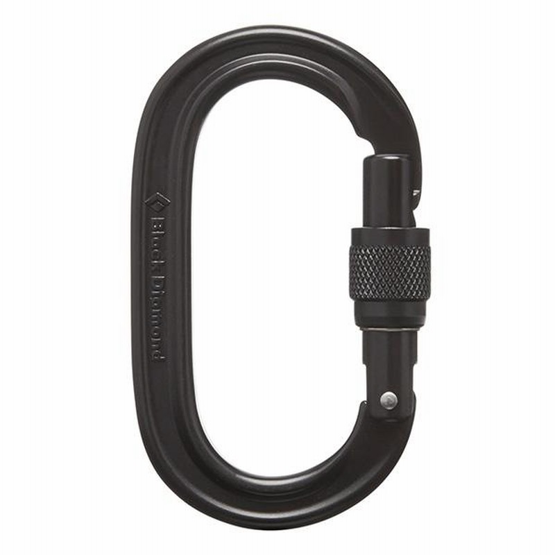 ブラックダイヤモンド オーバルスクリューゲート BD10035 カラビナ OVAL SCREWGATE CARABINER 