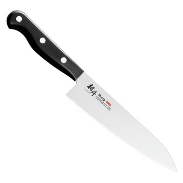 SHIMOMURA 下村 MURATO 村斗 Sharp系列牛刀  18cm  銀色 + 黑色  1支