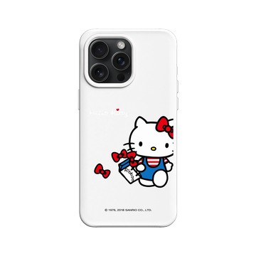 iPhone 15 Pro Max SolidX 白 - 三麗鷗-Hello Kitty - Shopping day