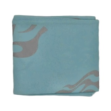 MEGA 美高 COOUV 防曬涼感手掌袖套 UV-M502N  水藍底 + 銀火焰