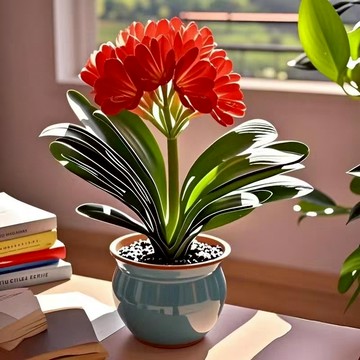 現貨 新款君子蘭（10粒）爆款新品濃香型君子蘭種子 四季常青 客廳辦公室招財名貴高檔植物花苗 新手易種 超低價