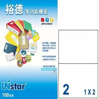 Unistar 裕德3合1電腦標籤 U4282【APP滿額下單10%點數(單一帳號最高5000點)】1/31止