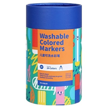 Kiddy Color 凱蒂卡樂 英國kiddy color水洗彩色筆  1入  24