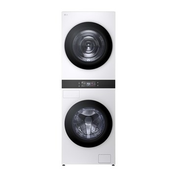 洗18公斤+乾18公斤 WashTower™ AI 智控洗乾衣機第二代｜熱泵除濕｜雲霧白 - WD-S1818EW