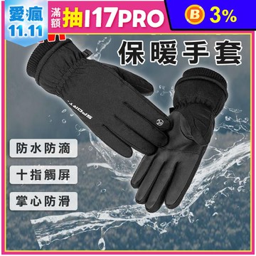 3M抗寒棉防風手套 保暖防寒防水 觸控手套 機車手套  騎士手套 M-XL