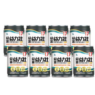 益富 (加碼送32罐)益力壯17 營養均衡完整配方-原味 250ml*192入