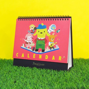 無時效插畫桌曆