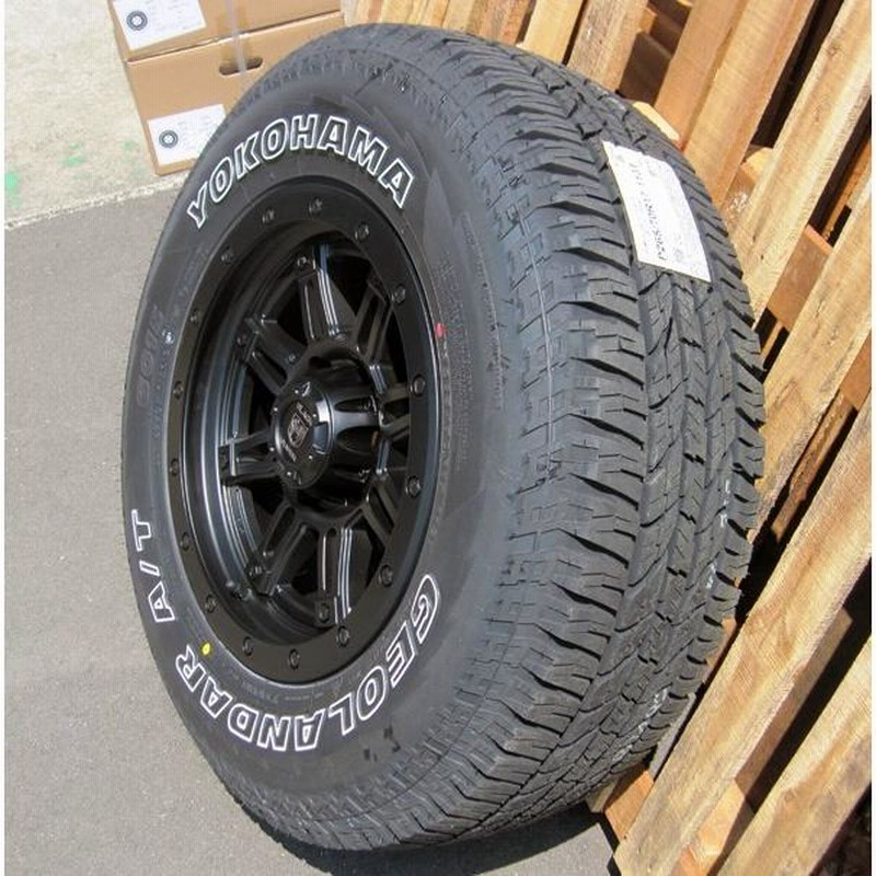 夏4本 会社宛送料無料 265/70R17×8J LT ヨコハマ ジオランダー 21年 WORK CG-TG2アルミ FJクルーザーランクルプラドハイラックス NO,C4766