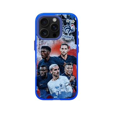 iPhone 16 Pro Clear 激光藍 - FFF - France National team - Mix Jerseys
