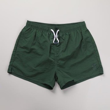 蓋浪休閑運動短褲男薄款百搭速干跑步健身三分褲海邊泡溫泉沙灘褲