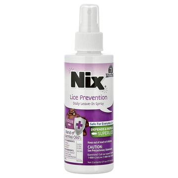Nix, 蝨子防護，日常免洗噴霧，6 液量盎司（177.44 毫升）
