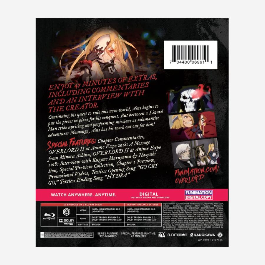 Overlord II Season Two Classics Blu-ray