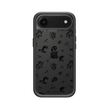 iPhone Air Mod NX -邊框背蓋組合 (相機按鈕) 黑 - 哈利波特 Harry Potter - 哈利波特 Pattern