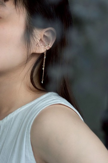 快速出貨 | Little Details Of The Day | 雪國清晨 可調式鏈條耳