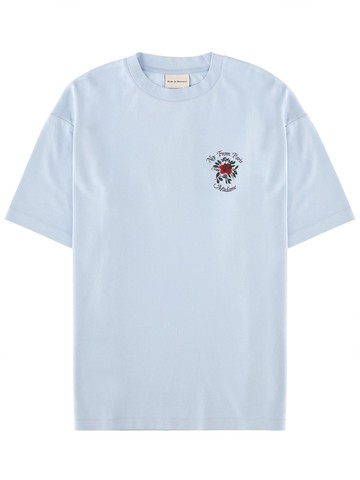 drôle de monsieur "slogan rose" t-shirt