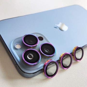 熱銷 鷹眼鏡頭貼 合金邊框 適用蘋果 iPhone17e 16e 15 14 13 12 11 鏡頭保護圈 鏡頭保護貼