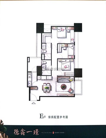 四維捷運站德鑫一璟三房平車｜台中市北屯區北平路四段