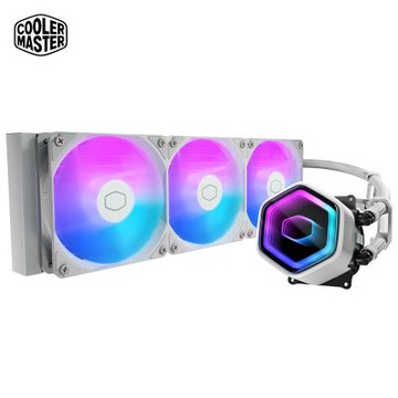Cooler Master MasterLiquid CORE II 360 ARGB 水冷散熱器 白色