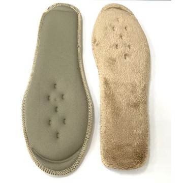 【AngelAid 天使愛】超舒適記憶泡棉保暖鞋墊