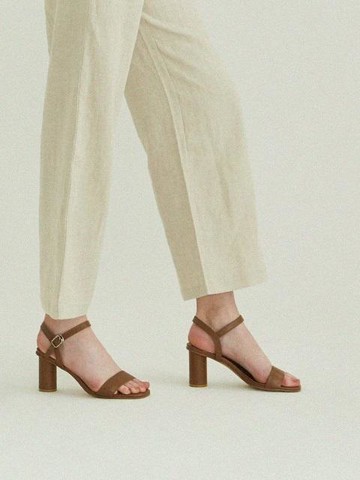 Pumps Sandal Dark Beige