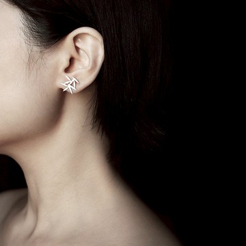 moorigin 綠意耳環 XS | 可改夾式・醫療鋼・抗過敏・不掉色