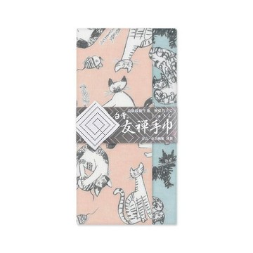 京友禪染雙面巾 / meow meow meow