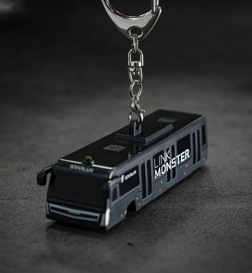 LINK MONSTER 接駁車造型立體 iCASH 2.0