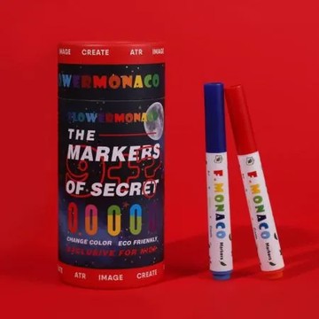 童心星球-英國 Flower monaco兒童星空彩繪變色筆9+1(含運)