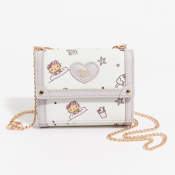 Hello Kitty - Arnold Palmer - 短夾附長鍊帶  Sweet Tanning系列 - 淡紫色/461-0114-71-2