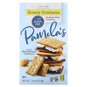 Pamela's Products, 蜂蜜全麥餅乾，7.5 盎司（212.6 克）