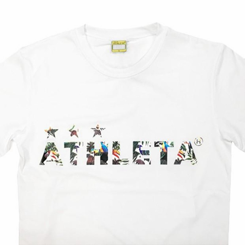 ブラジルリーフ柄ロゴTシャツ 【ATHLETA|アスレタ】サッカー
