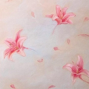 飄花-香水百合