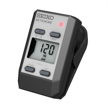 【日本代購】SEIKO 精工 夾式節拍器 銀色 DM51S