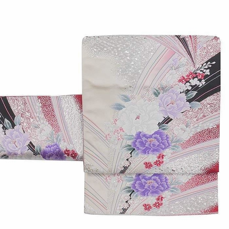 新品未使用品 在庫処分 振袖用袋帯未仕立て品】 袋帯 未使用