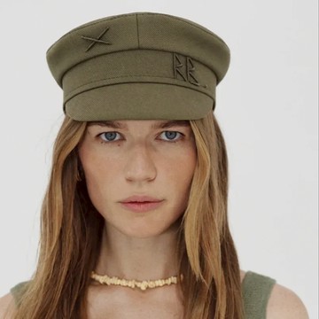 Ruslan Baginskiy RB字斜紋棉布軍帽 - M