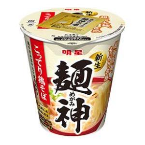 明星　麺神カップ　こってり鶏そば　96g×12個セット