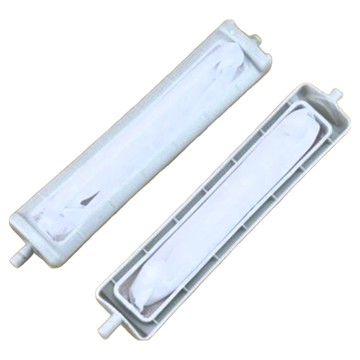 生活主管 洗衣機濾網 13.9 x 7.1cm  白色 + 灰色  1個