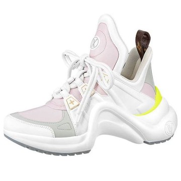 (WMNS) LOUIS VUITTON Archlight 1.0 Sneakers 'White Pink Grey'