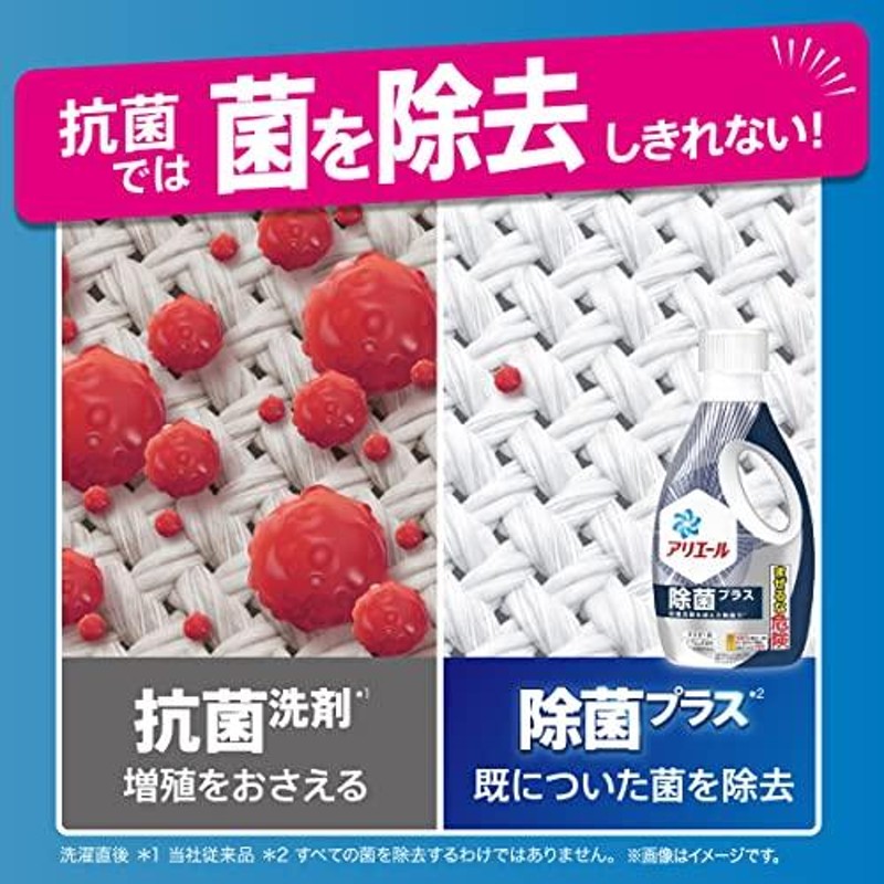 ケース販売】 アリエール 除菌プラス 洗濯槽の菌の巣まで 除菌 洗濯