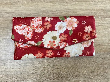 彩蝶 紅包袋  口罩收納袋  存摺包   多功能小包 可愛獨家款
