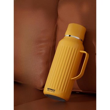 保溫壺316不銹鋼家用泡茶壺戶外旅行燜茶壺機械顯溫暖熱水瓶新款