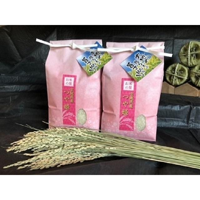 新米 つや姫４ｋｇ（２ｋｇ×２袋）セット 令和５年度 宮城県産